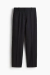 H&m Cigarette Trousers In Black