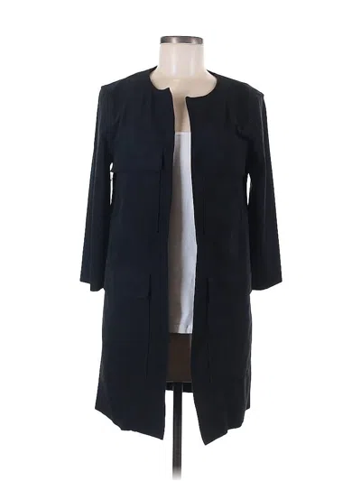 Pre-owned H&m Coat In Black