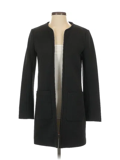 Pre-owned H&m Coat In Black