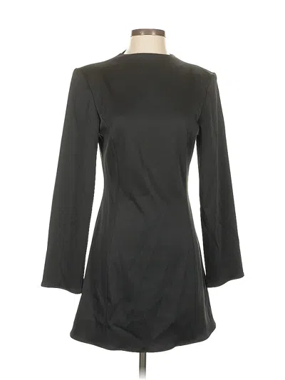 Pre-owned H&m Coat In Black