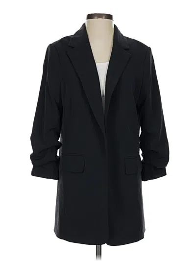 Pre-owned H&m Coat In Black