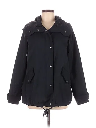 Pre-owned H&m Coat In Black