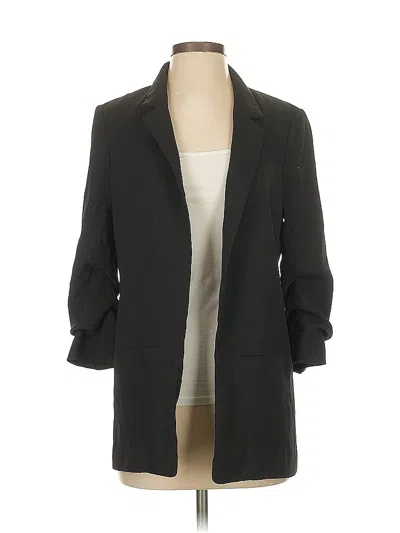 Pre-owned H&m Coat In Black