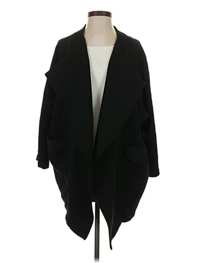 Pre-owned H&m Coat In Black