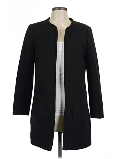 Pre-owned H&m Coat In Black