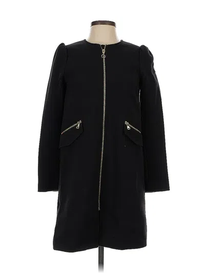 Pre-owned H&m Coat In Black