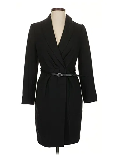 Pre-owned H&m Coat In Black