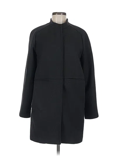 Pre-owned H&m Coat In Black