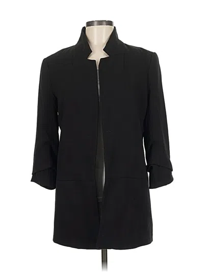 Pre-owned H&m Coat In Black