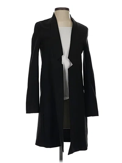 Pre-owned H&m Coat In Black