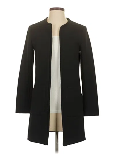 Pre-owned H&m Coat In Black