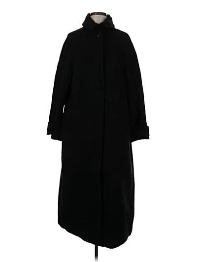 Pre-owned H&m Coat In Black
