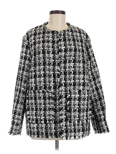 Pre-owned H&m Coat In Black