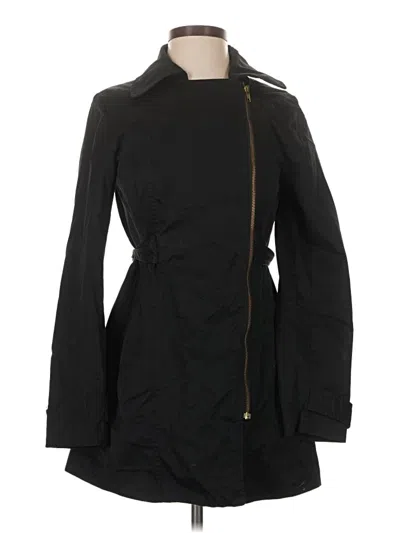 Pre-owned H&m Coat In Black