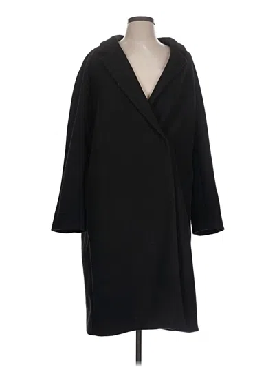 Pre-owned H&m Coat In Black
