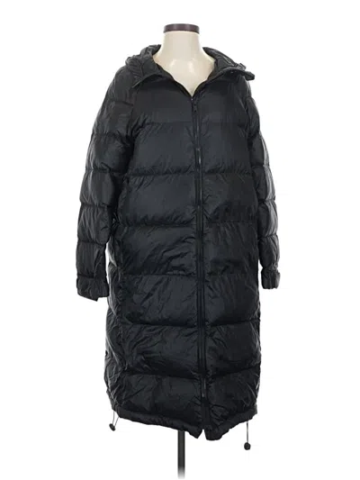 Pre-owned H&m Coat In Black