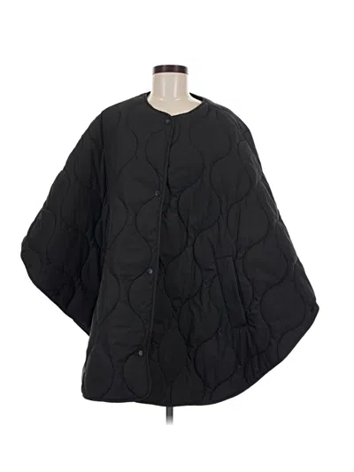Pre-owned H&m Coat In Black