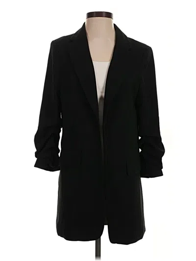 Pre-owned H&m Coat In Black