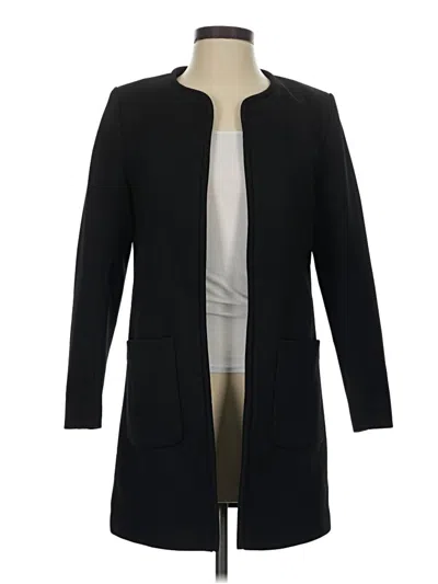 Pre-owned H&m Coat In Black