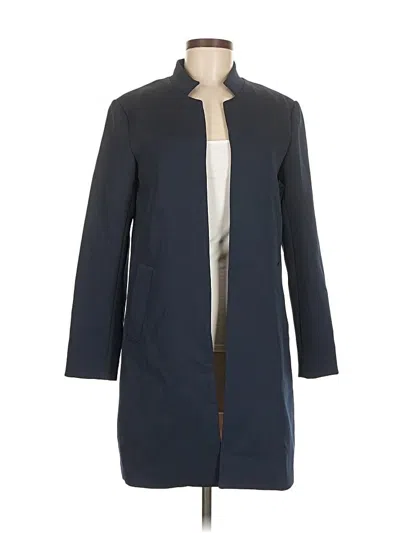 Pre-owned H&m Coat In Blue