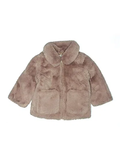 Pre-owned H&m Kids' Coat In Brown