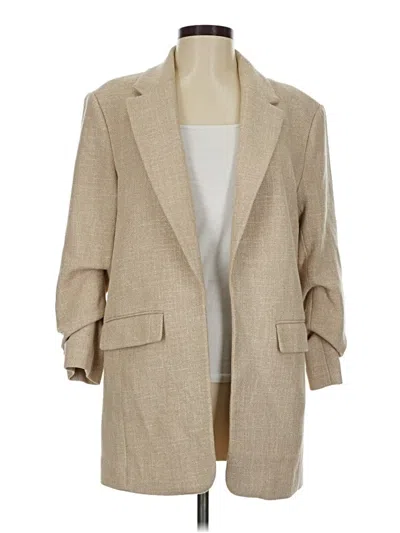 Pre-owned H&m Coat In Brown