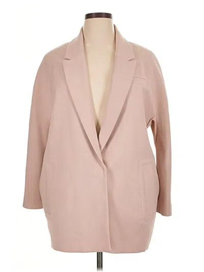 Pre-owned H&m Coat In Brown