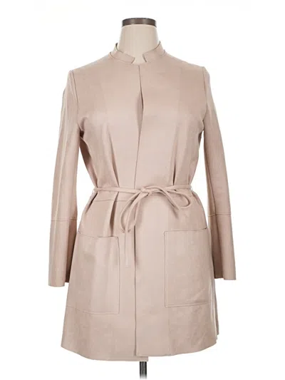 Pre-owned H&m Coat In Brown