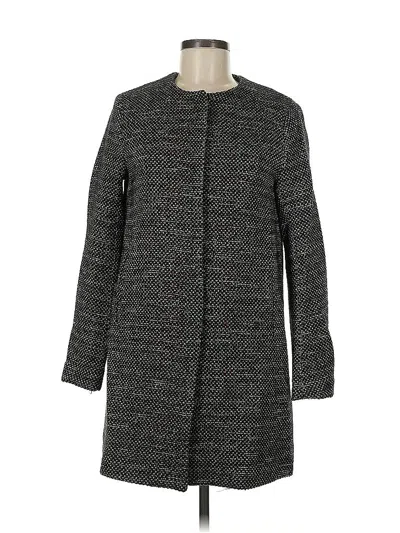 Pre-owned H&m Coat In Gray