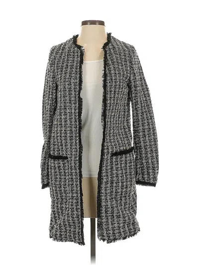Pre-owned H&m Coat In Gray