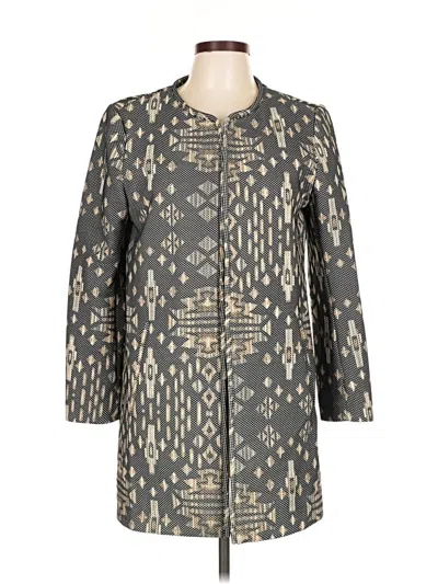 Pre-owned H&m Coat In Gray