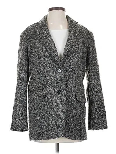 Pre-owned H&m Coat In Gray