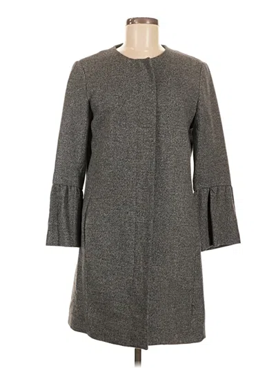 Pre-owned H&m Coat In Gray