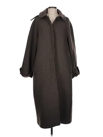 Pre-owned H&m Coat In Gray