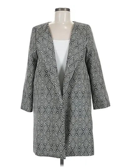 Pre-owned H&m Coat In Gray