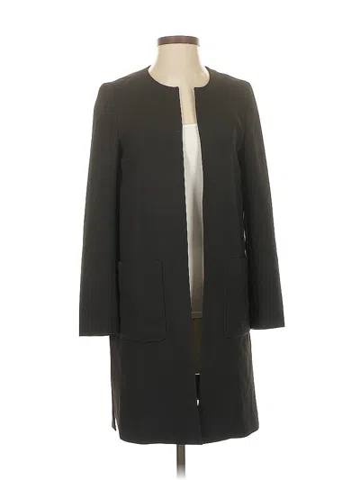Pre-owned H&m Coat In Gray