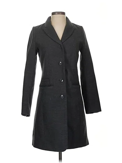 Pre-owned H&m Coat In Gray