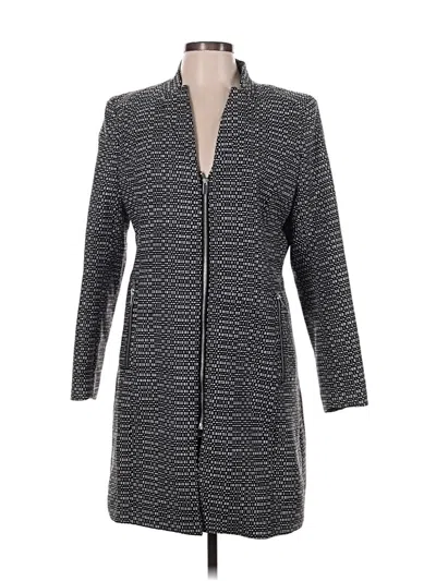 Pre-owned H&m Coat In Gray