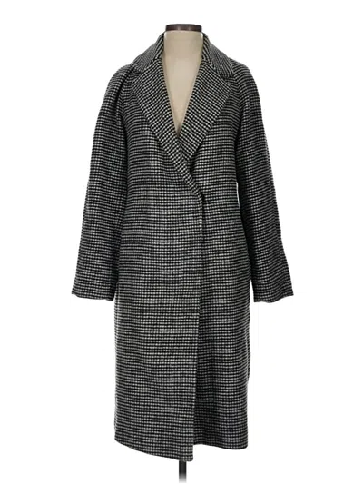 Pre-owned H&m Coat In Gray