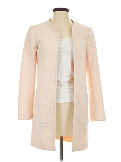 Pre-owned H&m Coat In Ivory