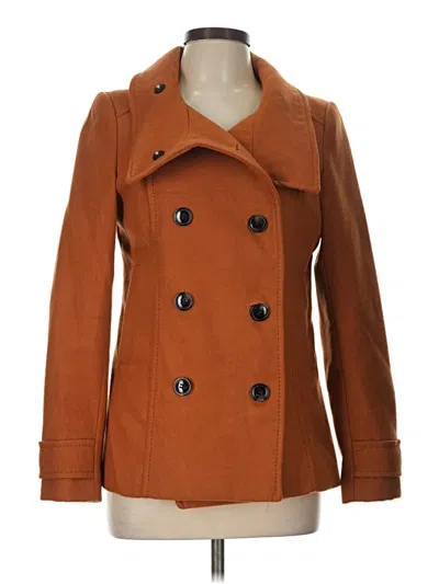 Pre-owned H&m Coat In Orange