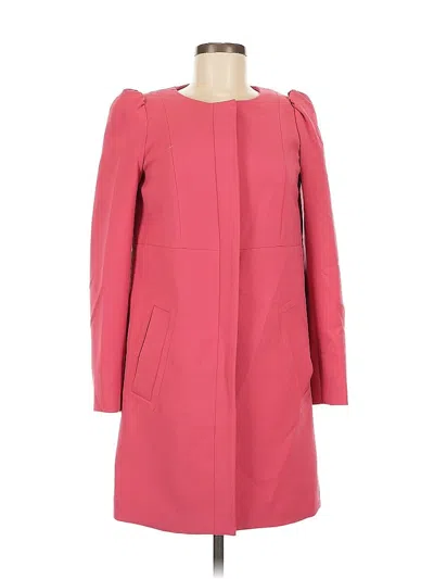 Pre-owned H&m Coat In Pink
