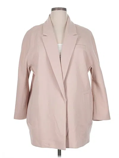 Pre-owned H&m Coat In Pink