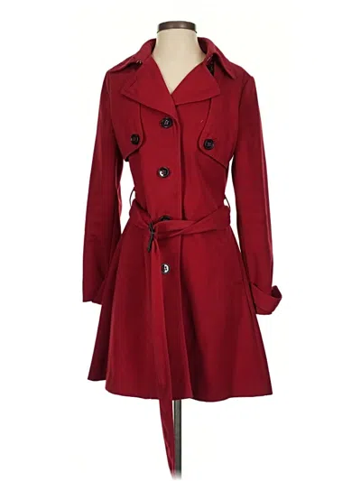 Pre-owned H&m Coat In Red