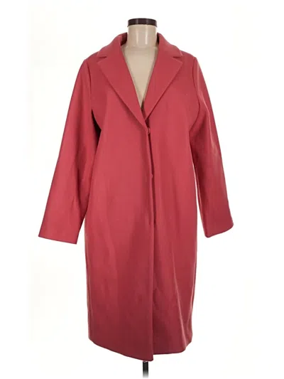 Pre-owned H&m Coat In Red