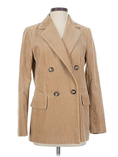 Pre-owned H&m Coat In Tan