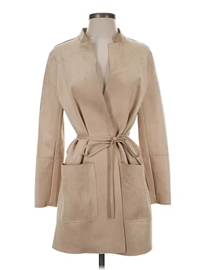 Pre-owned H&m Coat In Tan