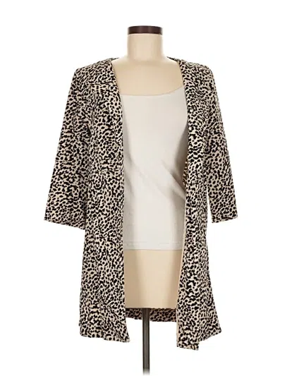 Pre-owned H&m Coat In White