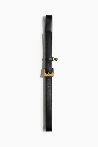 H&m Coated Belt In Black
