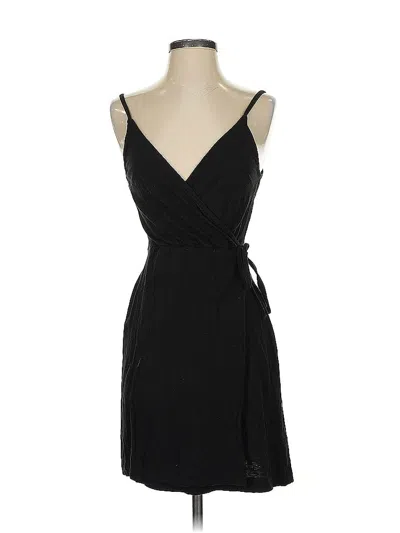 Pre-owned H&m Cocktail Dress In Black